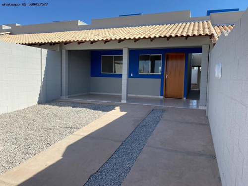 Imagem 1 de 15 de Casa Para Venda Em Várzea Grande, Ouro Verde, 2 Dormitórios, 1 Banheiro, 2 Vagas - 979_1-2022873