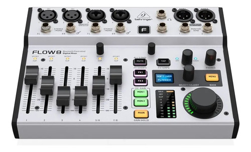 Mesa De Som Digital Behringer Flow 8 Canais Bluetooth