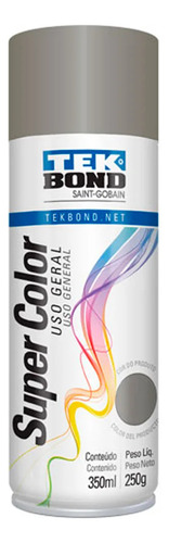 Tekbond Tinta Spray Uso Geral Platina 350ml