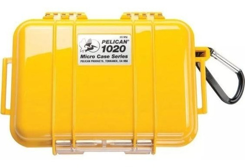 Case Estuche Pelican 1020 Micro Amarillo Contra Agua/polvo