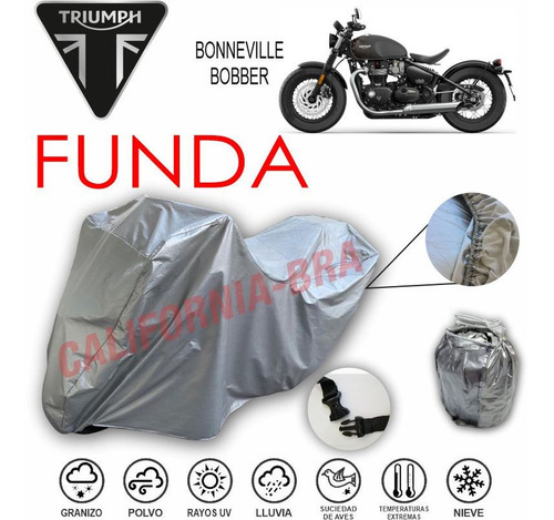 Funda Cubierta Lona Moto Cubre Triumph Bonneville Bobber