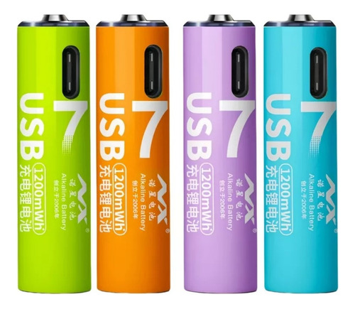 Carga Rápida Te Aaa Batería Recargable Usb C