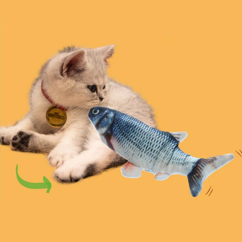 2x Usb Juguete Electrónico De Peces De Peluche Para Niños
