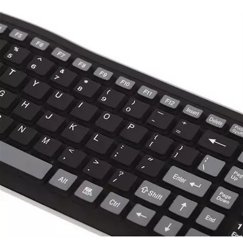 ' Teclado Flexible De Silicona Portátil Usb, P/ Notebook, Pc