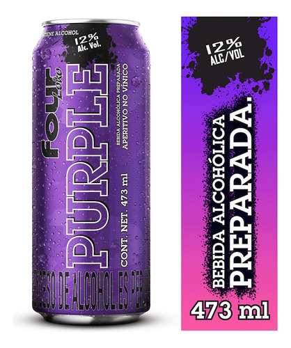 Four Loko Purple X473ml - mL a $45