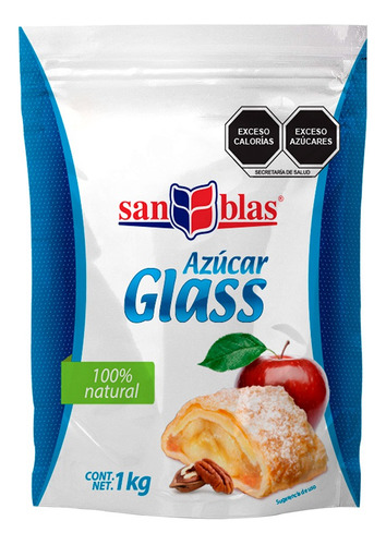 4 Pzs San Blas Azucar Glass 1000gr