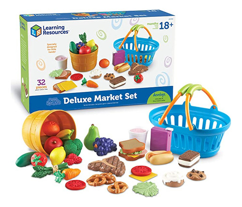 Set De Juego De Mercado, De La Marca Learning Resources, -,.