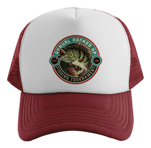 Gorra Trucker Pez Fishing Tournament Estampada