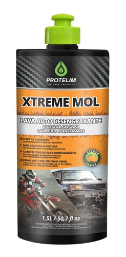 Shampoo Desengraxante  Xtreme Mol 500ml Protelim