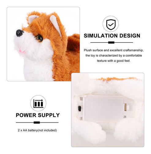 Juguete De Peluche Interactivo Para Niños Pequeños Que Funci
