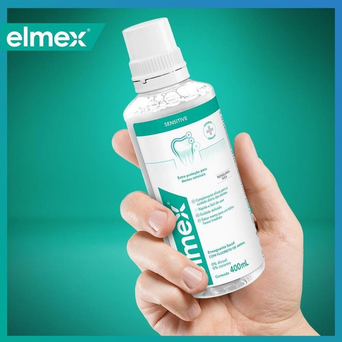 Enxaguante Bucal Elmex Sensitive 400ml - Extra Proteção