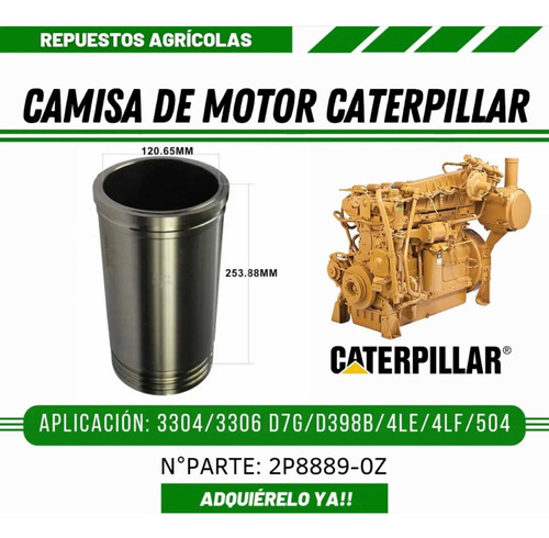 Camisas De Motor Caterpillar 3304/3306 2p8889