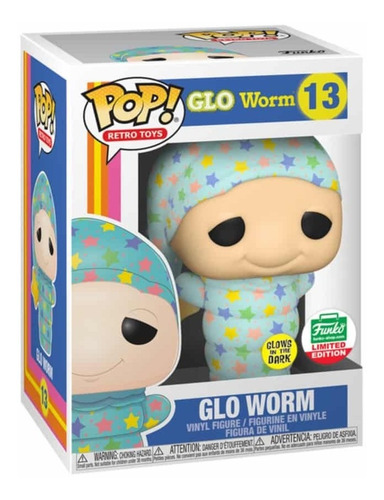 Funko Pop Retro Toys Glow Worm Gitd Limited Edition