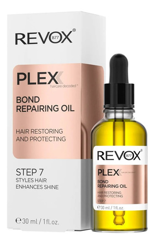 Revox Plex Paso 7 Aceite Reparador Brillo Profesional 30ml