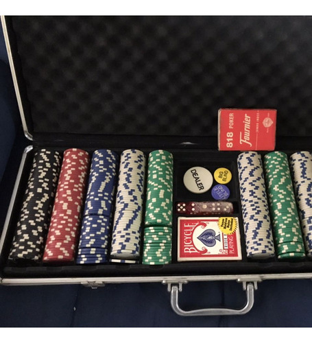 Set De Poker De 500 Fichas
