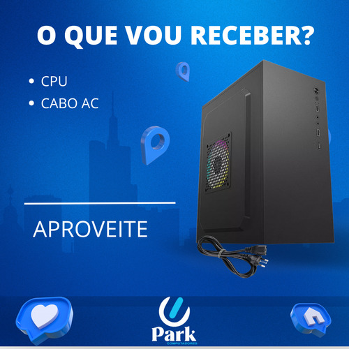 Pc Computador Park Intel Core I5 8gb De Ram Ssd 240gb