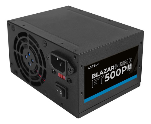 Fuente De Poder Acteck Blazar Prime Ft500p Ac-938143 500w Negro