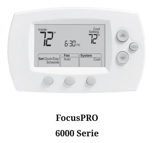 Termostato Programable Honeywell Focuspro 6000. 