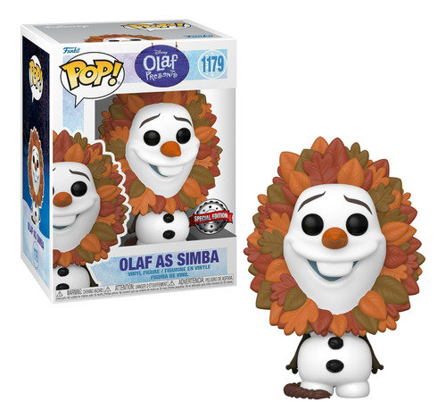 Funko Pop! Disney: Olaf Presents - Olaf As Simba #1179