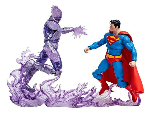 Mcfarlane Dc Action Comics -atomic Skull Vs Superman 2 Pack (Reacondicionado)