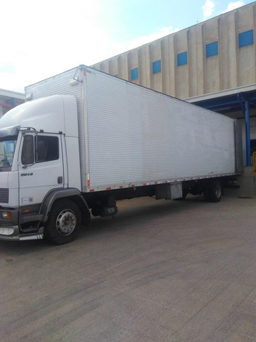 Mb 1214c Baú 11.5 Mts Passo Com Serviço