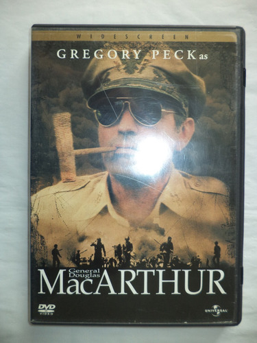 Dvd. General Douglas Macarthur. Gregory Peck