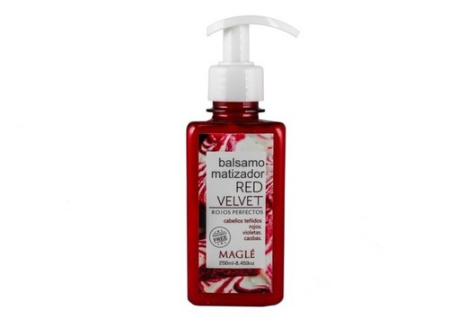 Bálsamo  Matizador Red Velvet Magle 250ml