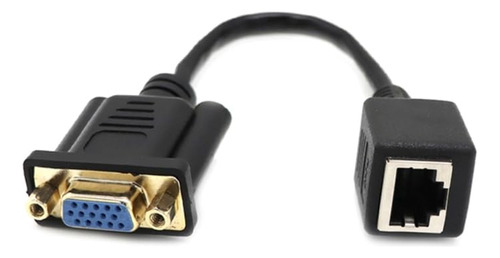 Cable Adaptador Vga Rj45 Rentable Linea 15 Pine Macho Hembra