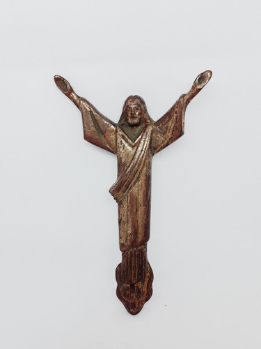Yh Antiguo Crucifijo De Bronce Cruz Jesus Crucificado Pelicu