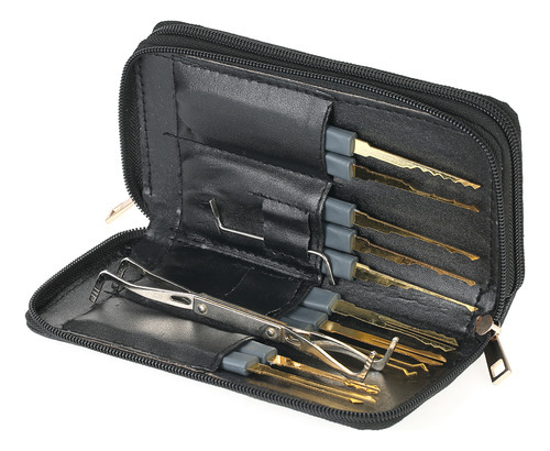 Kit De Cerrajería Con Herramientas De Cuero Locksmith Lockss