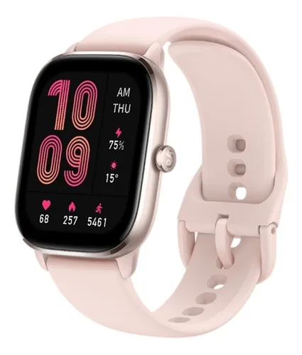 Smartwatch Reloj Inteligente Amazfit Gts 4 Mini Rosa Cuota-*