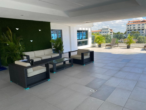 Imagen 8 de 18 de La Esperilla -espectacular Torre - Vista Al Mar-apto Nuevo- Piso 9 -1 Hab. Tipo Loft Y Ph - 2 Baños, 2 Parqueos, Área Social Con Lounge Bar Piscina Con Hidroterapia Gimnasio Mini Spa De Masaje