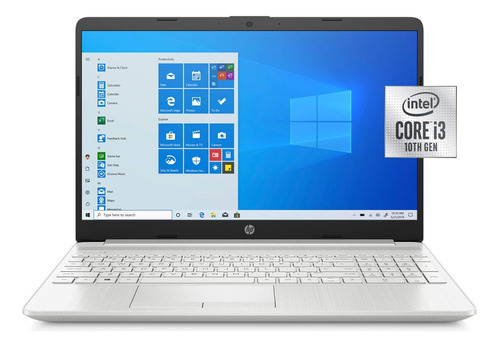 Hp 15.6, Core I, 4gb Sdram, 128gb Ssd, Plata Natural, Window