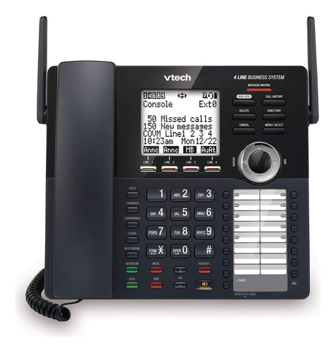 Vtech Am18447 - Consola Principal Expandible De 4 Líneas, Si