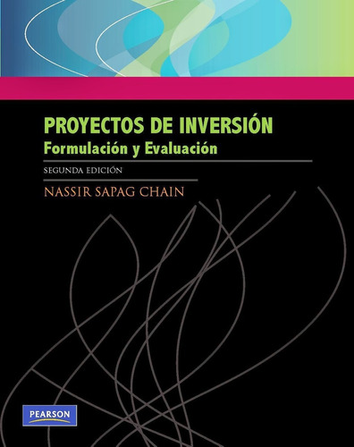 Libro Proyectos De Inversión Formulación Y Evaluación