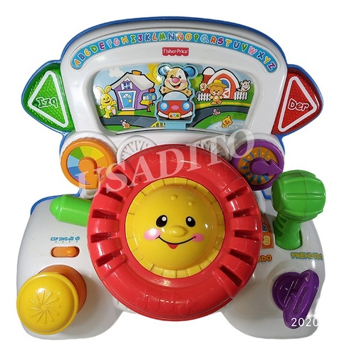 Juguete Volante Estimulacion Bebe Usado Fisher Price