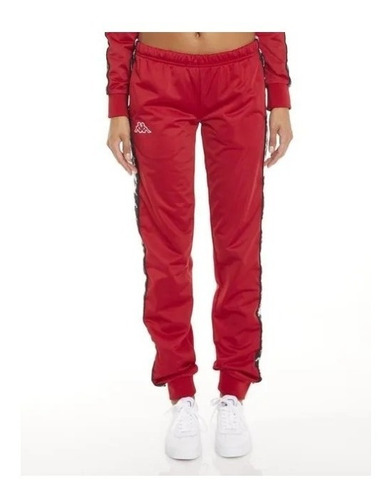 Pantalón Kappa Original Banda 222 Wrastoria Mujer - Rojo