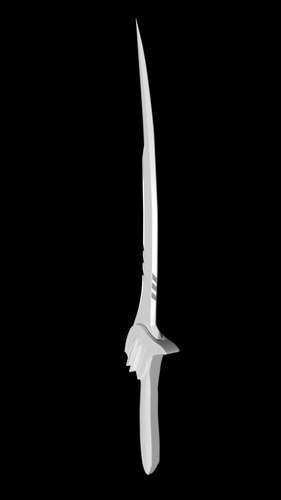 Espadas Estilo Anime - Stl Para Impresión 3d