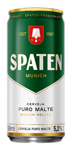Cerveza Spaten Munich 269ml Con 8 Unidades