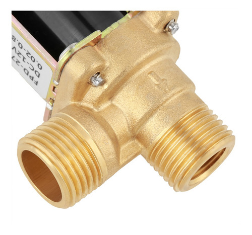 Dc 12v Dn15 G1/2 Latão Solenóide Válvula Elétrica Normalment