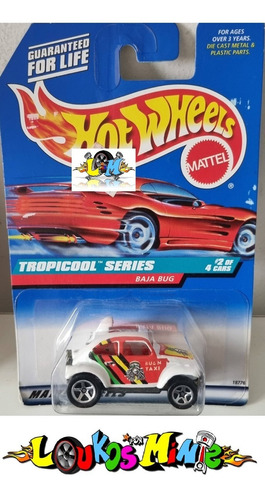 Hot Wheels Vw Baja Bug Fusca Tropical #694 De 1998 Lacrado