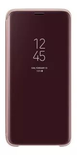Samsung S-view Flip Cover Para Galaxy S9 Normal Rose
