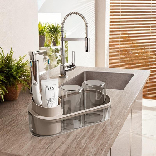 Soporte Y Taza Para Cepillos De Dientes, Decoración Moderna