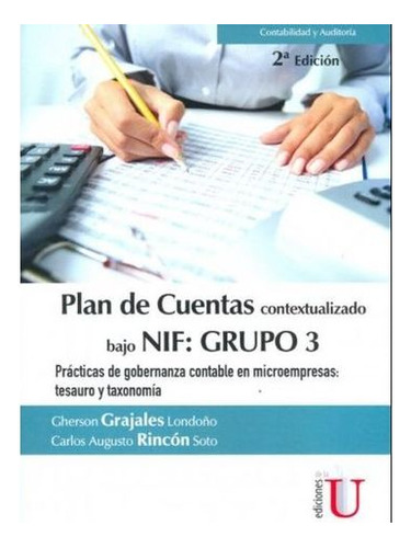 Libro Plan De Cuentas Contextualizado Bajo Nif Grupo 3