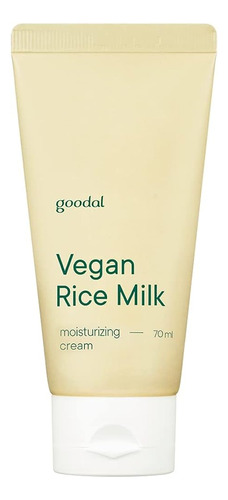 Goodal Crema Hidratante Vegana Suave De Leche De Arroz 2.36 