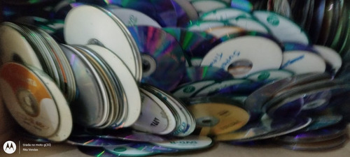 Lote De Cds E Dvds, Para Artesanato 600 Unid (Usado)