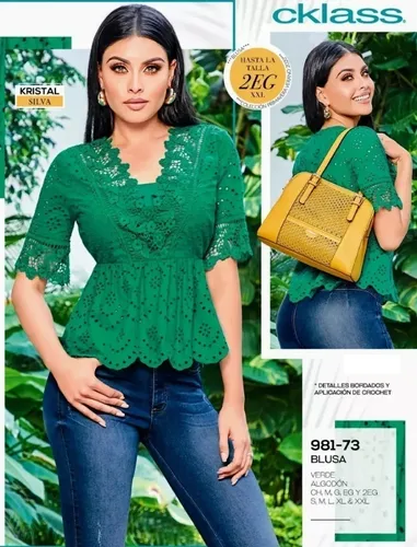 Blusa verde cklass clearance
