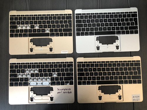 Teclas Sueltas Para Macbook Retina 12 A1534 Tecla Teclado (Usado)