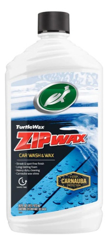 Turtle Wax Champú Jabón Con Cera Para Carros 1.89 Litros