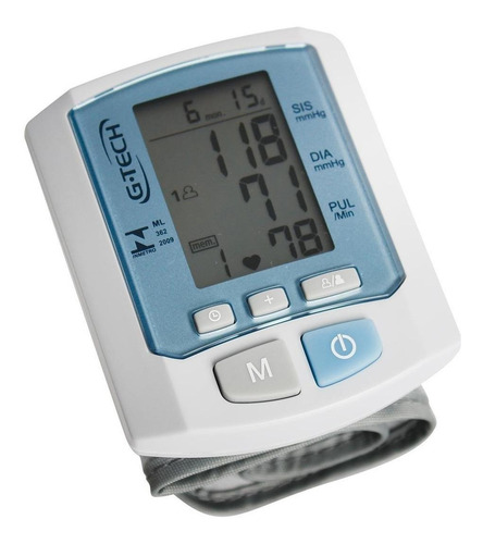 Medidor de pressão arterial digital de pulsoG-Tech RW450